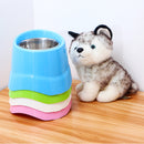 Elevated Pet Dog Cat Puppy Dish Raised Food Feeder / Water Bowl Stainless Steel