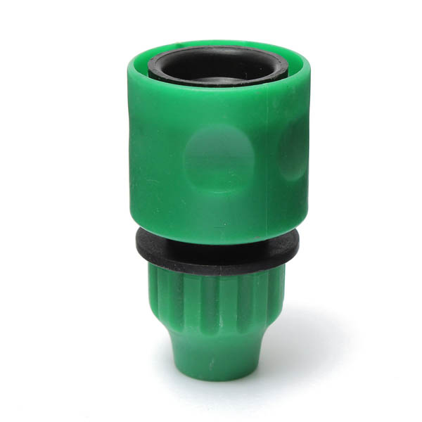 3/8 Inch Garden Water Hose Fast Joint Plastic Spray Nozzle Connector Fitting