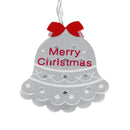 Battery Powered 2M 3M Santa Claus Christmas Bell LED Decorative Tree Fairy String Light for Festival Party