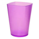 Honana WX Eco-friendly Japanese-style Thick Circular Cup Toothbrush Holder Cup Translucent