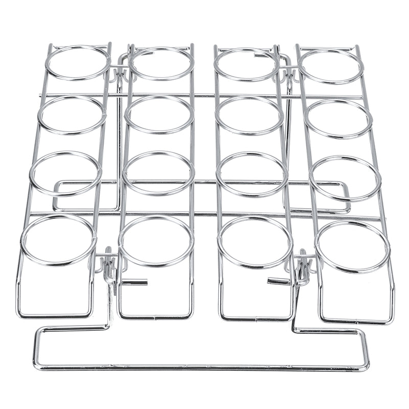 12/16 Holes Cupcake Cone Baking Cooling Rack Ice Cream Stand Holder Counter Display