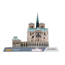 Notre Dame Cathedral/ 3D Puzzles Models Paper Dimensional Model Assembled Puzzle Educational Toy Notre-Dame Cathedral De Paris Model Building