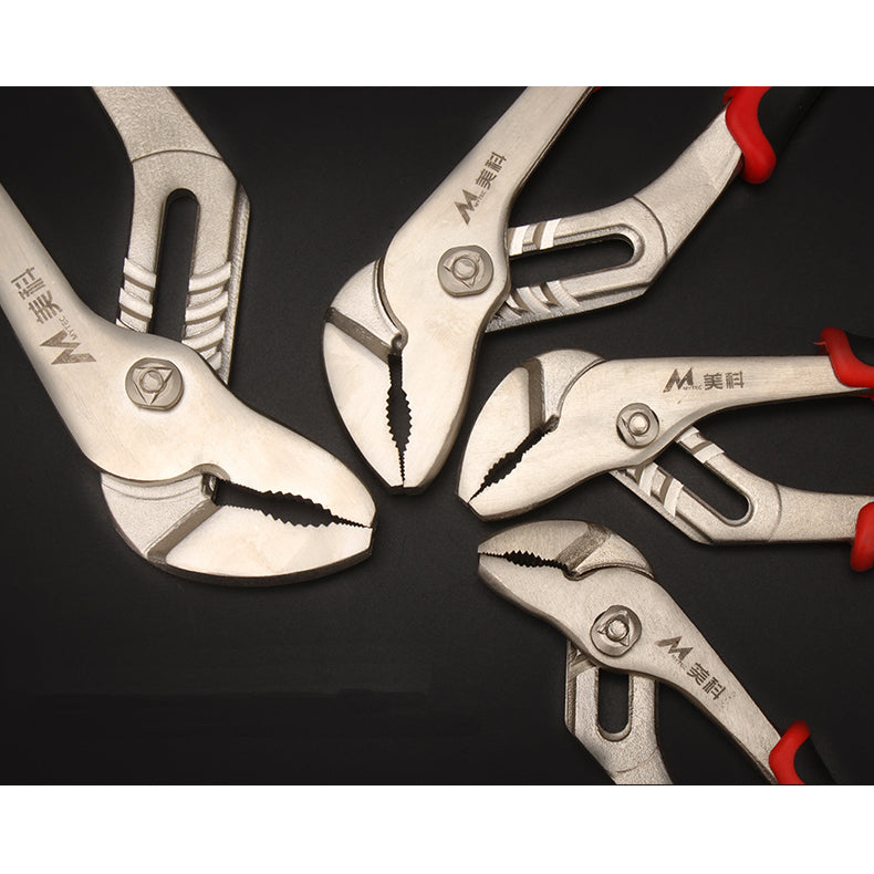MYTEC Water Pump Pliers Pipe Pliers Adjustable Multifunctional Household Fish Mouth Pliers Universal Plier Tool