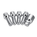 Steel Wheel Lock Bolts M14 1.5mm Locking Radius Security Lug Nut Set for VW