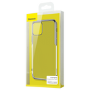 Baseus Luxury Plating Ultra Thin Transparent Soft TPU Protective Case for iPhone 11 Pro Max 6.5 inch