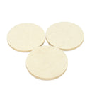 3pcs 75mm Polishing Pads Set 3 Inch Wool Felt Polishing Buffering Pads