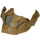 WoSporT MA-95 Module Anti-shock Tactical Half Mask Suitable For AF Helmet Riding