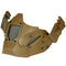 WoSporT MA-95 Module Anti-shock Tactical Half Mask Suitable For AF Helmet Riding