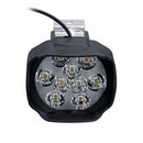 60W 6000LM Motorcycle LED Headlights Spotlight White Driving Working Spot Lights Scooters Car Fog DRL Lamp Bulb