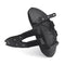 Black PVC Motorcycle Rear Wheel Cover Fender Splash Guard Mudguard Bracket Solid