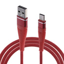 Bakeey Hi-Tensile Type C Cable Braided Charging Data Cable 1M For Oneplus 6 5T Xiaomi Mi8 Mi A1 S9+