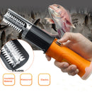 ZANLURE 12V 2000mAh Electric Fish Skin Scaler Descaler Scale Scraper Knife-GD Fishing Tool