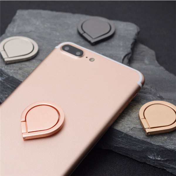Universal 360 Rotation 180 Foldable Ring Bracket Phone Holder Desktop Stand for iPhone Samsung
