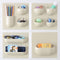 Wall Storage Basket Bathroom Kitchen Study Creative Hanger Holder Multifunctional Box Organizer