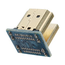 5Pcs HDMI 1.4 Two-way Rotation Connecting Head Adapter Module