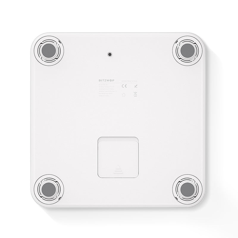 BlitzWolf BW-SC1 WiFi Smart Body Fat Scale APP Control BMI Data Analysis with 13 Body Metrics Digital Weight Scale