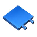 62x62MM Aluminum Water Cooling Block Heat Exchanger For Large Area Semiconductor Cooling Plate
