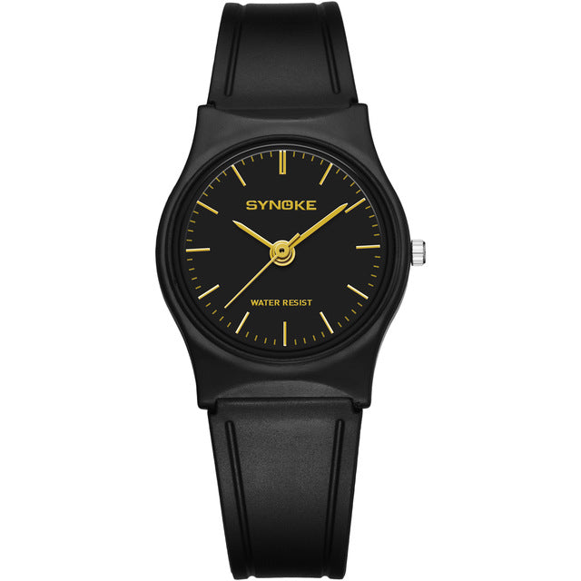 SYNOKE 9018 Simple Design Casual Style Ultra Thin Waterproof Fashion Men Watch Quartz Watch