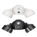 5W Solar Power Dual Head LED Home Security Light PIR Motion Sensor Outdoor Wall Lamp