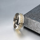 Punk Stainless Steel Luminous Ring Cool Men's Ring Jewelry for Unisex