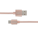 FONENG 1M Alloy Nylon Braid Micro USB Fast Charging Cable Date for Tablet Cell Phone