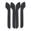 4 X Carbon Fiber Door Handle Car Decals Sticker 200 x 90mm For Tesla Model 3
