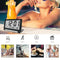 Loskii DC-11 Electronic Travel Alarm Clock Folding Desk Clock With Temperature Date Time Calendar