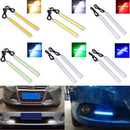 Pair 12V 8W COB LED Car Driving Daytime Running Lights DRL Fog Lamp