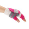 Electric Heated Gloves Warm USB Powered Heating Motorcycle Skiing Black/Rose Red