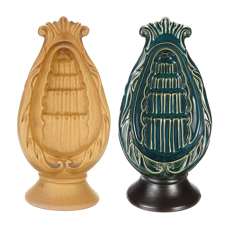 Ceramic Mountain Waterfall Smoke Backflow Incense Burner Holder Home Decorations