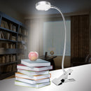 5W Flexiable USB Clip-On LED Table Desktop Light Bedside Laptop Bed Reading Lamp