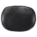 Motorcycle Rear Back Seat Leather Pad Cushion Backrest For Harley Chopper Bobber