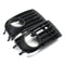 Car Bumper Front Grille Corner Fog Light Grill Trim Cover Front L&R For VW Golf MK5