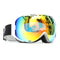 Windproof Anti Fog UV Protective Ski Goggles Spherical Motorcycle Racing CRG105-9A