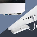 Rocketek HC413 Aluminum USB 3.0 Hub Type-C Hub TF/SD Card Reader USB Adapter for IMAC Phone Camera Printer U Disk