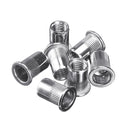 Suleve MXSN3 180Pcs Stainless Steel Mixed Rivet Nut Rivnuts Blindnuts Nutserts M3-M10 Nut Insert Rivet Assortment Kits