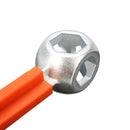 Bike Bicycle Hexagonal Wrench Dog Bone Shape Portable Repair Tool For Cycling