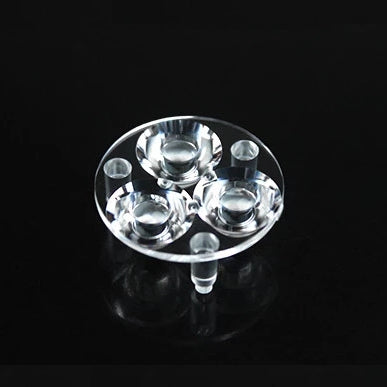 CARCLO 10507 Triple LED Optic Lens for Lumintop FW3A Flashlights DIY Flashlight Accessories