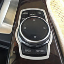 Inner Multimedia Button Decorative Cover Trim for BMW 1/3/5/7 Series Gran Turismo
