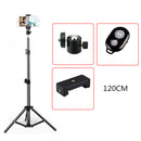 Bakeey Live Tripod Bracket Holder With bluetooth Remote Control Phone Clip for Sport Camera