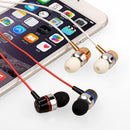 Inpher T50 Professional Wired Earphone Metal Heavy Bass Sound Quality Music 3.5mm In-Ear With Mic