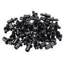 50Pcs 4/7mm Mist Spray Connector Garden Hose Single Barbed Joints Watering Micro Drip Irrigation System Nozzle Sprinklers Connect Fittings