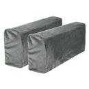 2Pcs Sofa Armrest Covers Dustproof Armrest Cover Protector for Chair Armchair Sofa Slipcovers