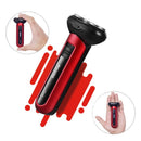 POVOS Electric Double Float Shaver USB Mini Electric Hair Shaver Hair Removal