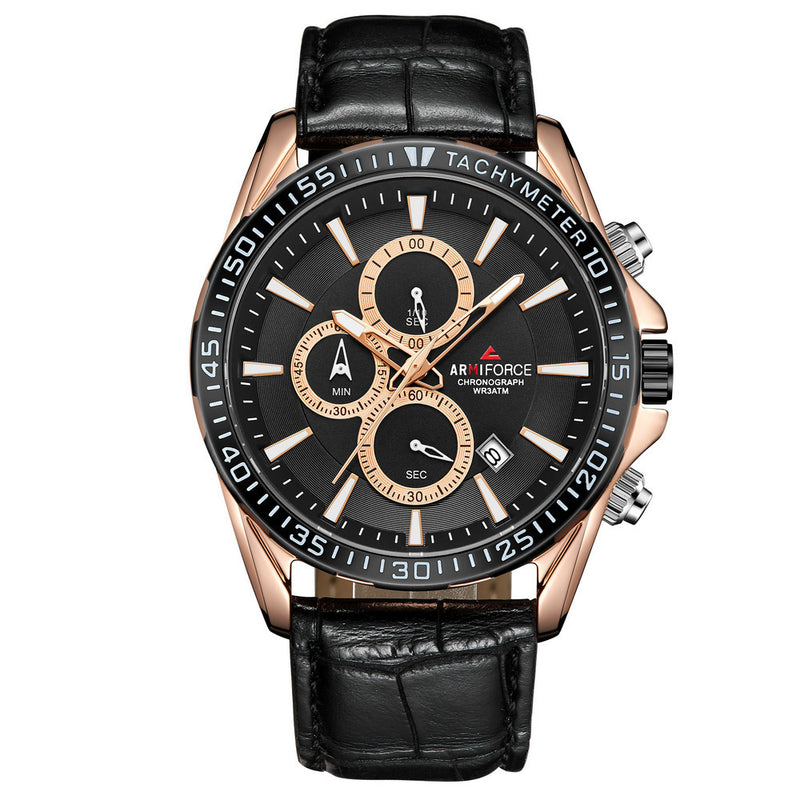 ARMIFORCE AF8001 Calendar Casual Sport Men Watches Waterproof Date Display Quartz Watch