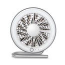 Loskii HF-203 Portable Desktop USB Rechargeable Detachable Magnetic Type Stand Silent Operation Fan
