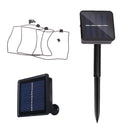 Solar Panel Two Installations 5.5V For LED Fairy String Light + Wall Mount Spike Sets