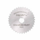 Drillpro 10Pcs HSS Circular Saw Blade Set Cutting Disc Wheel with 3.175 and 6.35mm Mandrels