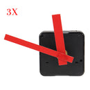 3pcs Silent DIY Quartz Clock Movement Mechanism Mute Hands Repair Tool Parts Kit