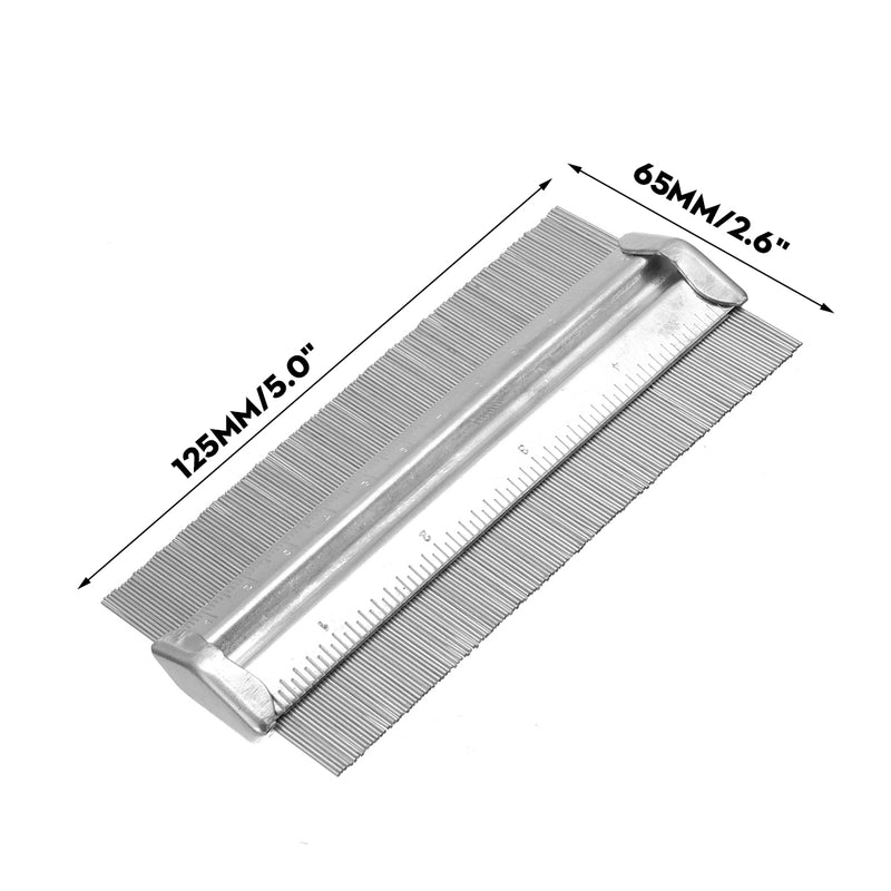 5inch 125mm Contour Measuring Rule Profile Contour Gauge Irregular Shape Duplicator Woodworking Precisely Tool